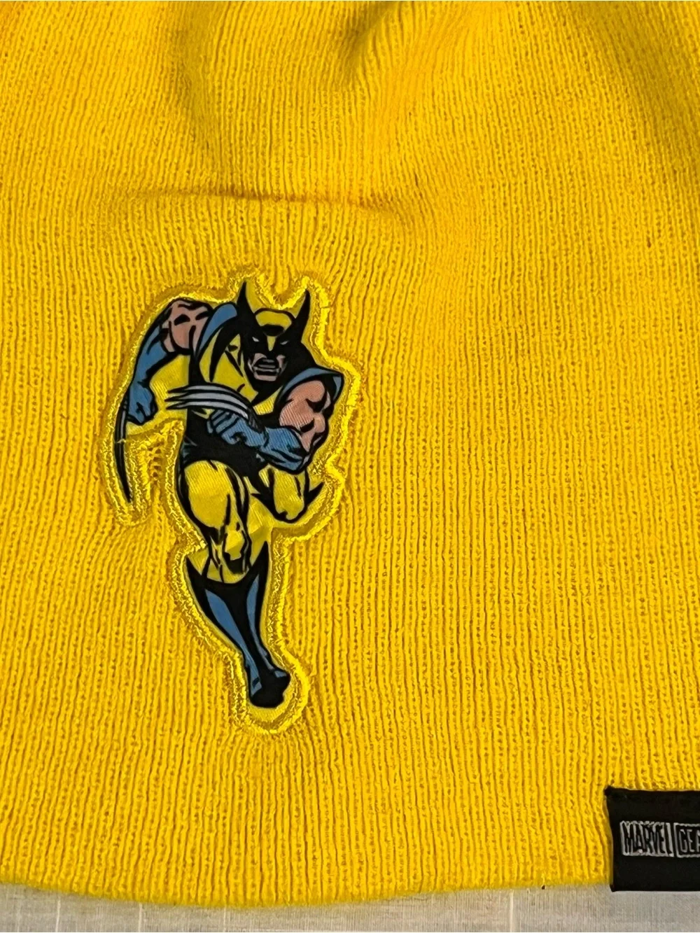 Loot Crate Marvel Wolverine Knit Beanie with Superhero Patch